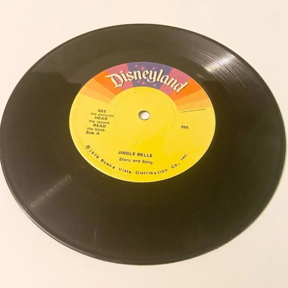 Vintage  1976 Jingle Bells Little Golden Book 7 Inch Record - Picture 14 of 16